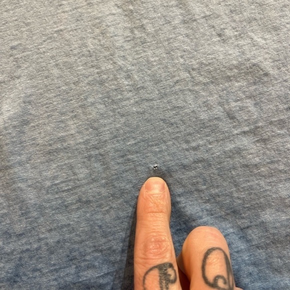 Wyoming single stitch animal nature rabbit t shirt color is blue - Picture 6 of 6